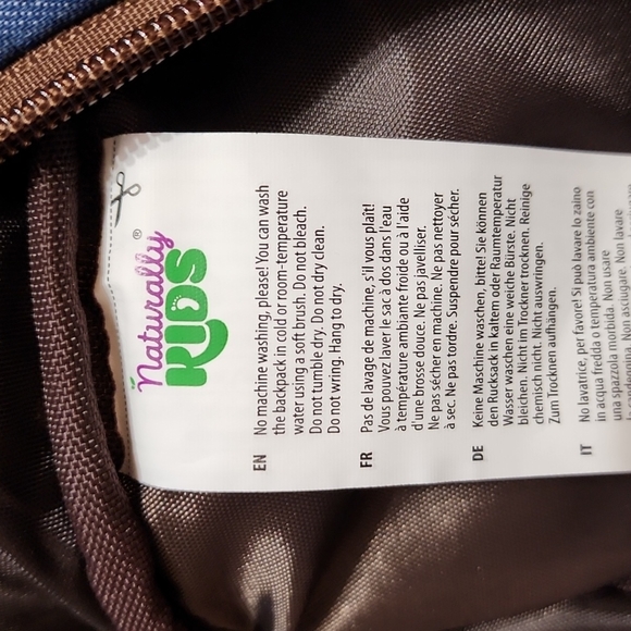 Naturally Kids Dinosaur Backpack - Picture 12 of 13